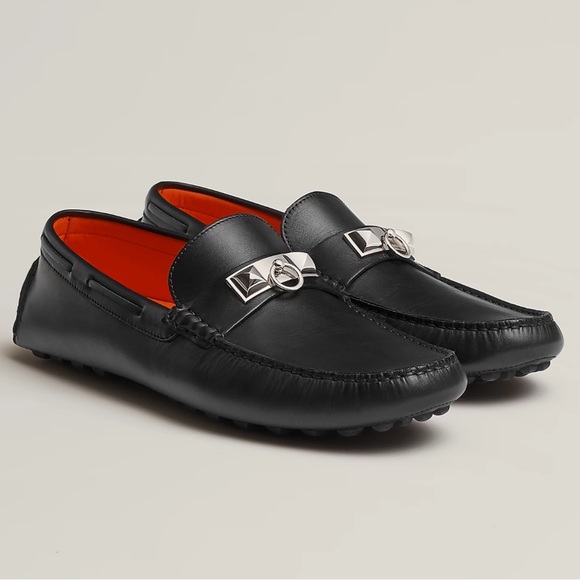 Hermes Irving leather loafers - Picture 1 of 11